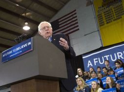 El senador Bernie Sanders ha logrado empatía con los jóvenes por sus propuestas contra la desigualdad. AP / J. Minchillo