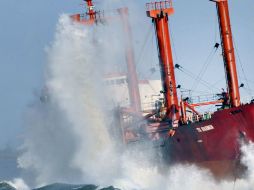 Personal del Ejército Mexicano, la Marina y Protección Civil acudieron al sitio. AFP / ARCHIVO