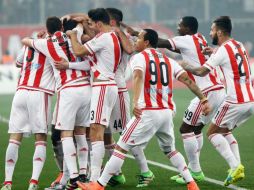 Olympiacos continúa como líder de la Súper liga del futbol griego. TWITTER / @olympiacos_org