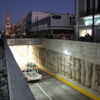 Este lunes cerrarán túnel de avenida Hidalgo