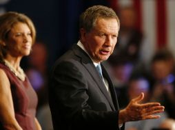 John Kasich ya prometió continuar su campaña positiva en Carolina del Sur, donde habrá primarias el 20 de febrero. AFP / D. Reuter