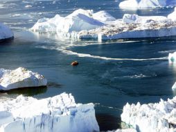Según el organismo, las barreras están conectadas con los glaciares y las corrientes de hielo en tierra firme. AP / ARCHIVO