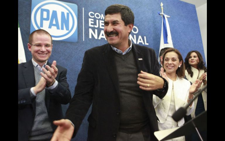 El presidente del PAN considera que Javier Corral tiene la capacidad suficiente para llevar a Chihuahua justicia y paz. SUN / L. Godínez