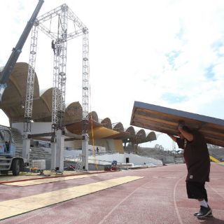 Obras por visita papal concluirán este sábado en Morelia