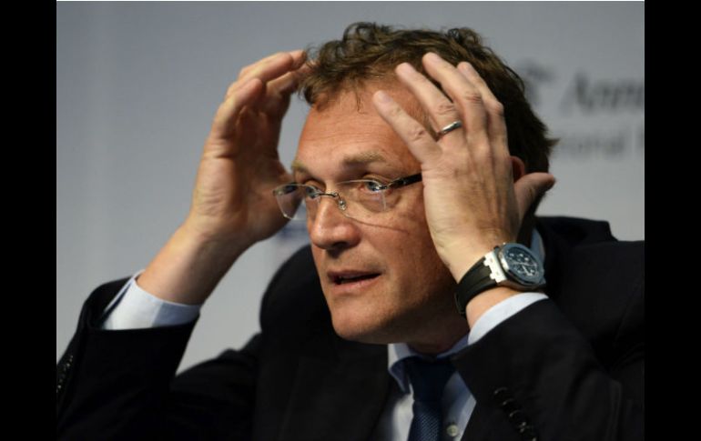Jerome Valcke colaboraría con autoridades de EU y Suiza que investigan la corrupción en el futbol. EFE / S. Schmidt