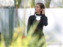 La guapa tapatía luce una pieza de TANE. EL INFORMADOR / A. Hinojosa