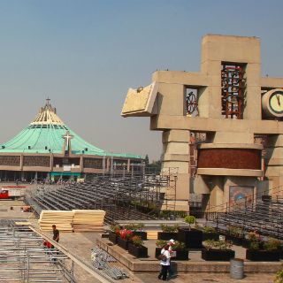 La Basílica de Guadalupe, lista para misa papal