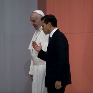 Sus causas también son las de México: Peña Nieto al Papa