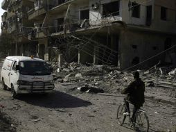 Los ataques de la aviación rusa fueron hacia un barrio de la ciudad septentrional de Alepo. AFP / A. Eassa
