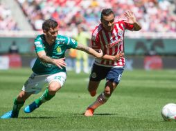 Al minuto 72 del segundo tiempo, las Chivas seguían empatados ante el León. MEXSPORT / C. de Manchena