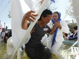 La ceremonia de bautizos continúa, se prevé que concluya alrededor de las 15:00 horas. EL INFORMADOR / A. Camacho