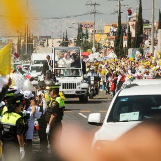 Reportan saldo blanco en visita del Papa a Ecatepec