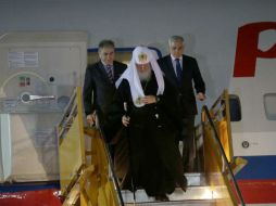 Celebrará el lunes una misa, se verá con el presidente, visitará el cementerio ruso y estará con la jerarquía local católica. EFE / A. Cristaldo Benítez