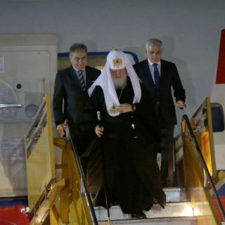 Patriarca Kiril de la iglesia ortodoxa rusa llega a Paraguay