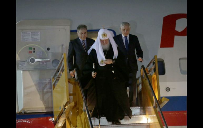 Celebrará el lunes una misa, se verá con el presidente, visitará el cementerio ruso y estará con la jerarquía local católica. EFE / A. Cristaldo Benítez