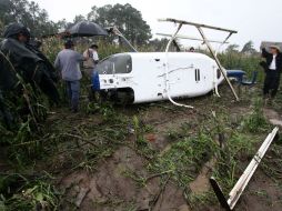 Autoridades gubernamentales y de las Fuerzas Armadas trabajan para determinar la causa exacta de este accidente. NTX / ARCHIVO