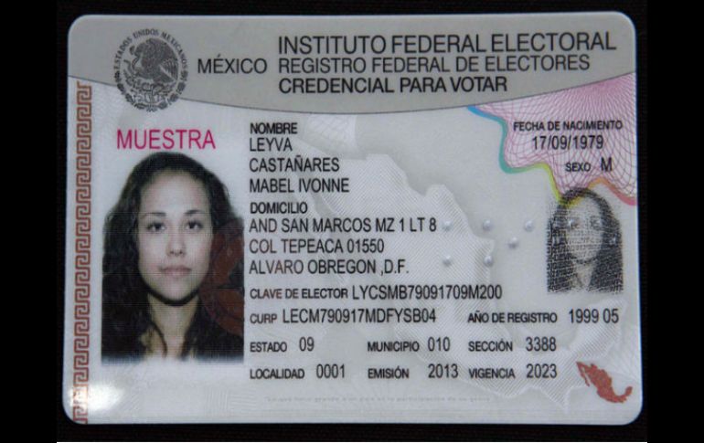 El INE en México les mandará por mensajería a su domicilio en Alemania la Credencial de Elector. NTX / ARCHIVO