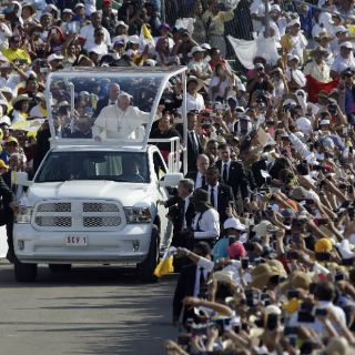 El Papa sostiene encuentro con familias en Chiapas