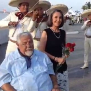 El reencuentro de Doña Florinda y Rubén Aguirre