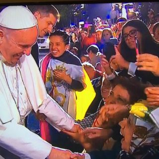 Sin incidentes, regreso del Papa a la Nunciatura