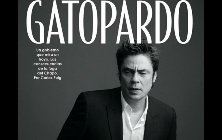 La edición conmemorativa presentará historias y retratos de personajes como Benicio del Toro, quien la encabeza con un retrato. FACEBOOK / Gatopardocom