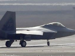 El F-22 Raptor posee las tecnologías más avanzadas y altas capacidades de ataques a tierra y guerra electrónica. EFE / Yonhap