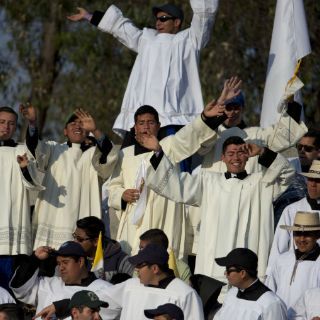 El Papa Francisco oficia misa en Morelia