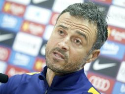 El técnico del Barcelona vuelve a su casa, donde está su familia. EFE / A. Dalmau