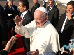 El Papa Francisco llegó a Michoacán para realizar una misa y tener un encuentro con jóvenes. SUN / A. Solís