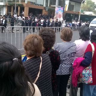 El Papa llega a la Ciudad de México