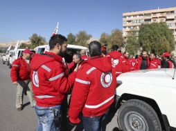 Consideran la entrada de ayuda como prueba de voluntad. EFE / Y. Badawi