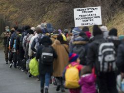 En lo que va de año, Austria ha recibido ya 11 mil peticiones de asilo y ha anunciado que no aceptará más de 37 mil 500. EFE / C. Bruna