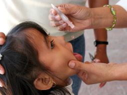 Este será el último año en que la vacuna contra la polio se aplicará de manera oral. EL INFORMADOR / ARCHIVO