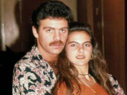 Telch y Del Castillo mantuvieron una relación de pareja en 1991. ESPECIAL / ARCHIVO