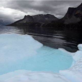 Meteoritos de hierro se auto sepultan bajo el hielo antártico