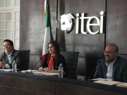 Imagen de la sesión ordinaria del Itei. ESPECIAL / Itei