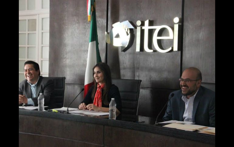 Imagen de la sesión ordinaria del Itei. ESPECIAL / Itei