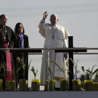 El Papa agradece 'cálida hospitalidad' mexicana