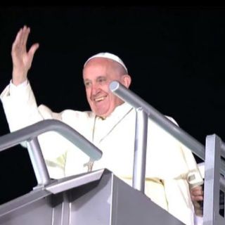 El Papa se despide de México