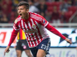 Un centro de Jesús Sánchez fue conectado de cabeza por Ángel Saldívar para vencer la cabaña universitaria. MEXSPORT / C. De Marchena