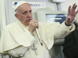 El Pontífice dijo que como no ha escuchado su propuestas, habría que ''darle el beneficio de la duda''. EFE / A. Di Meo