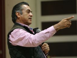 'El Bronco' dice que a través del deporte rescatarán a 35 mil 500 jóvenes de la pobreza en la zona poniente de Topo Chico. EL INFORMADOR / ARCHIVO