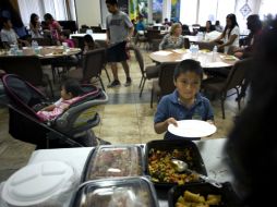 El centro acoge a poco más de 150 inmigrantes. EFE / D. Maung