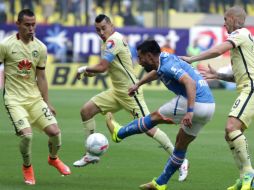 Fue un partido 'caliente' correspondiente a la fecha siete del Torneo Clausura 2016 de la Liga MX. SUN / C. Mejía