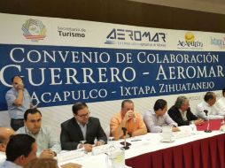 El director de Planeación Comercial de la aerolínea dijo que están enfocando los esfuerzos en ampliar la conectividad del puerto. TWITTER / @Sectur_Guerrero