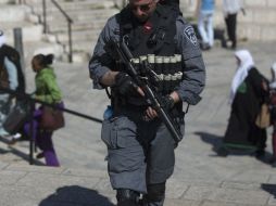 Debido al incremento de casos de apuñalamientos, el Gobierno israelí incrementó la seguridad en las calles. EFE / A. Safadi