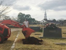 El pueblo lucía sombrío justo un día después de la muerte de su hija. AP / K. Chandler
