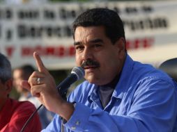 Maduro afirmó que huele a azufre la Asamblea Nacional burguesa. EFE / ARCHIVO