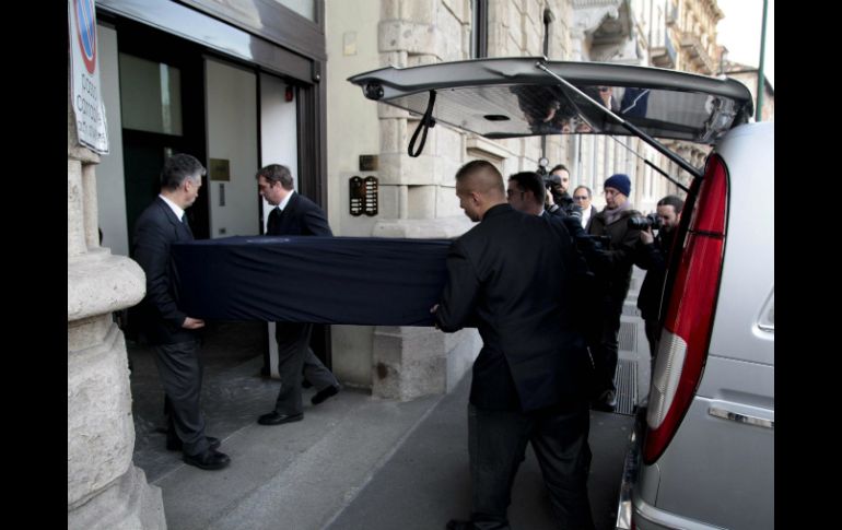 Será una ceremonia 'muy breve y sobria', como lo deseaba el propio Eco. EFE / M. Balti