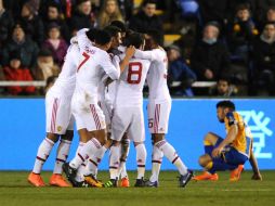 Este fue el primer enfrentamiento entre estos clubes desde que el Manchester United derrotó 8-1 al equipo en un amistoso en el 2000. AP / R. Vieira